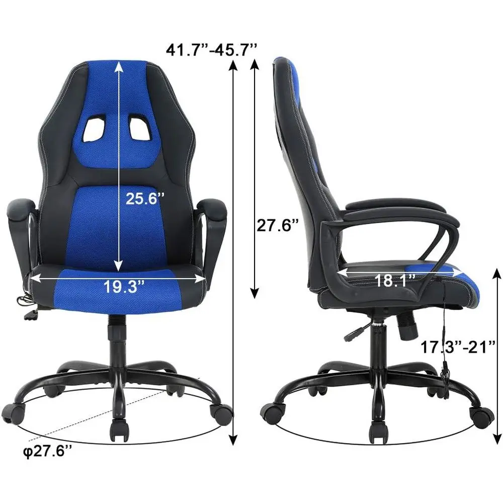 Ergonomic PU Leather Gaming Ch - đánh giá và giá Massage