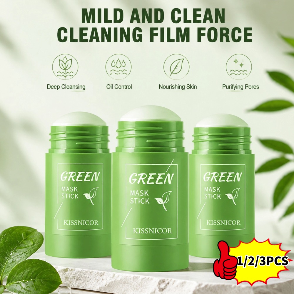 Green Tea Clay Stick Face Deep - đánh giá và giá Green Tea Cleansing Clay Mask