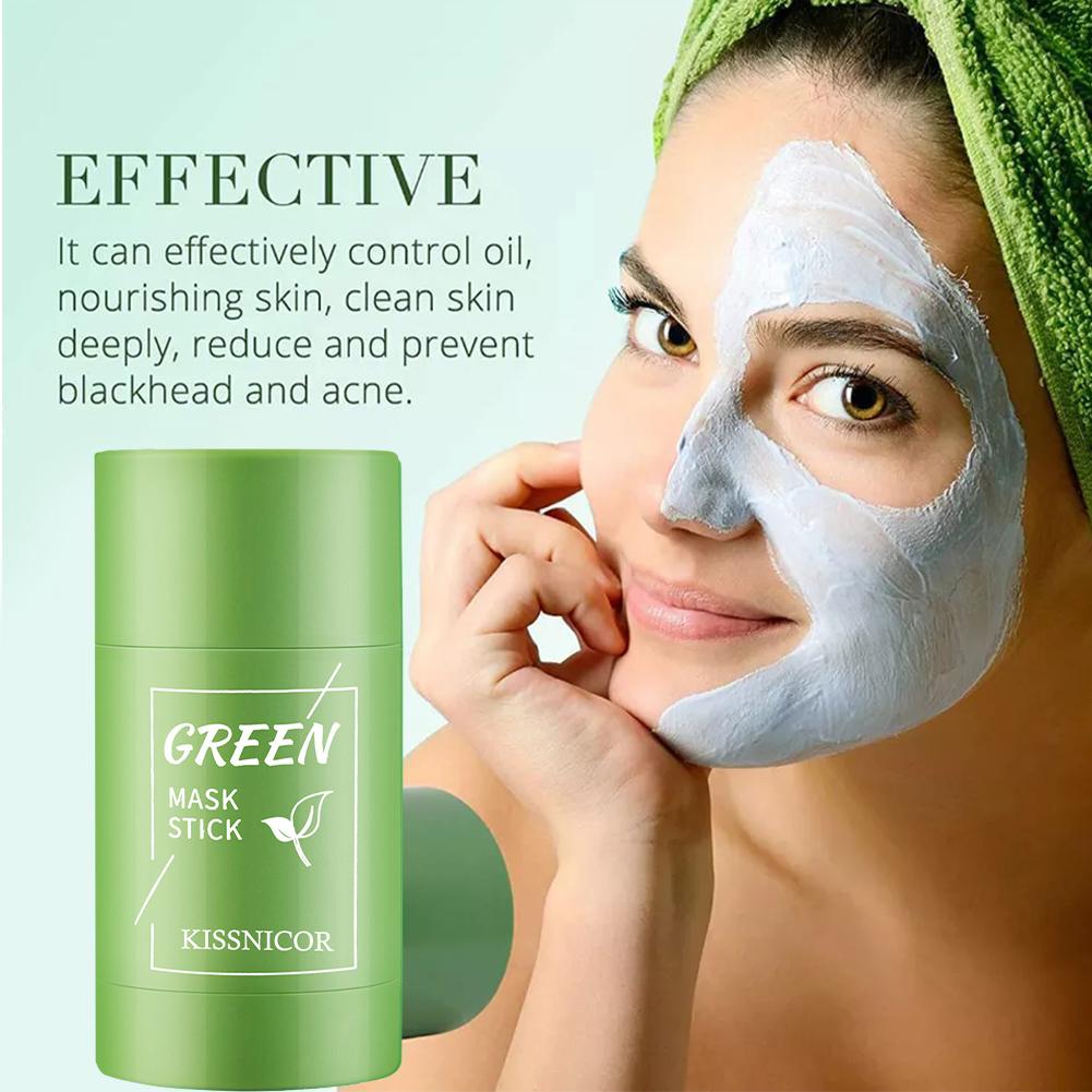 Green Tea Clay Stick Face Deep - đánh giá và giá Green Tea Cleansing Clay Mask