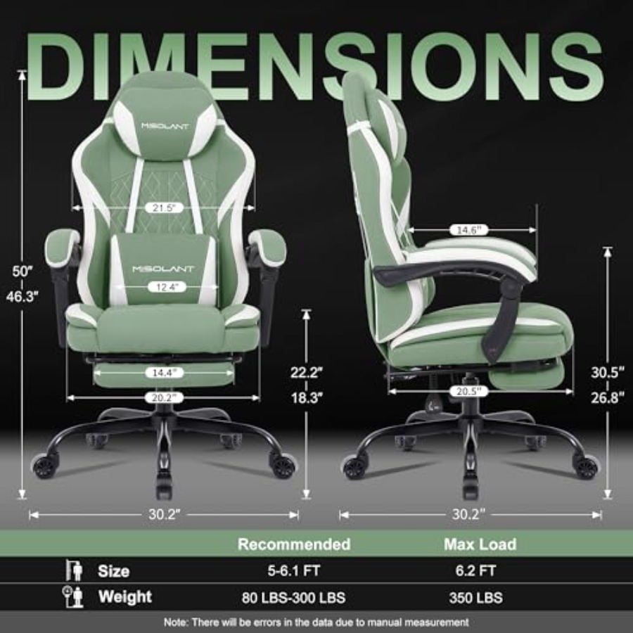 Gaming Chair for Adults, Fabri - đánh giá và giá Massage