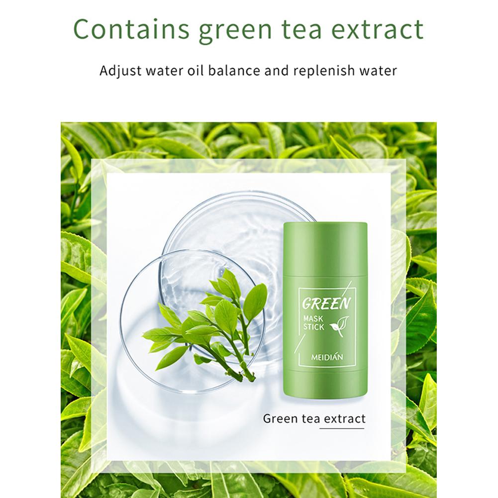 Solid Green Tea Facial Mask St - đánh giá và giá Green Tea Cleansing Clay Mask