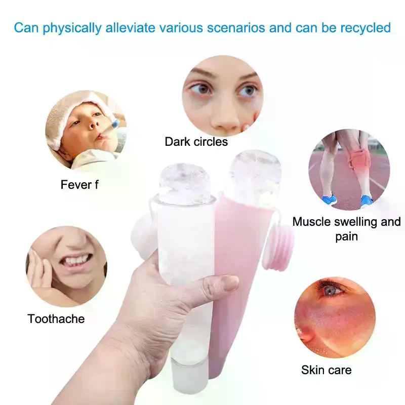 Silicone Cube Tray Shape Ice R - đánh giá và giá Face Ice Roller Puffiness