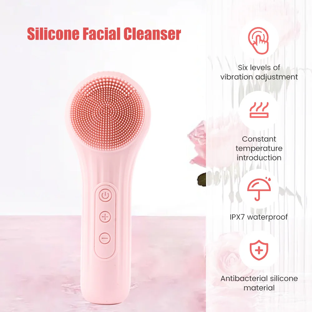 Sonic Silicone Facial Brush Cl - đánh giá và giá Silicone Face Scrubber Electric