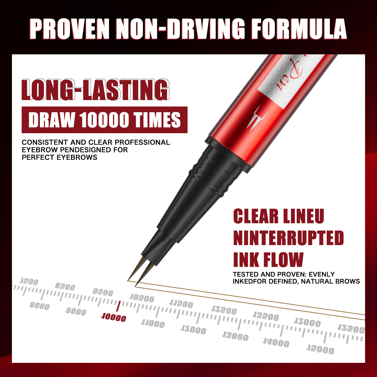 Ultra Fine Eyebrow Pen Long La - đánh giá và giá Waterproof Liquid Eyeliner Pen