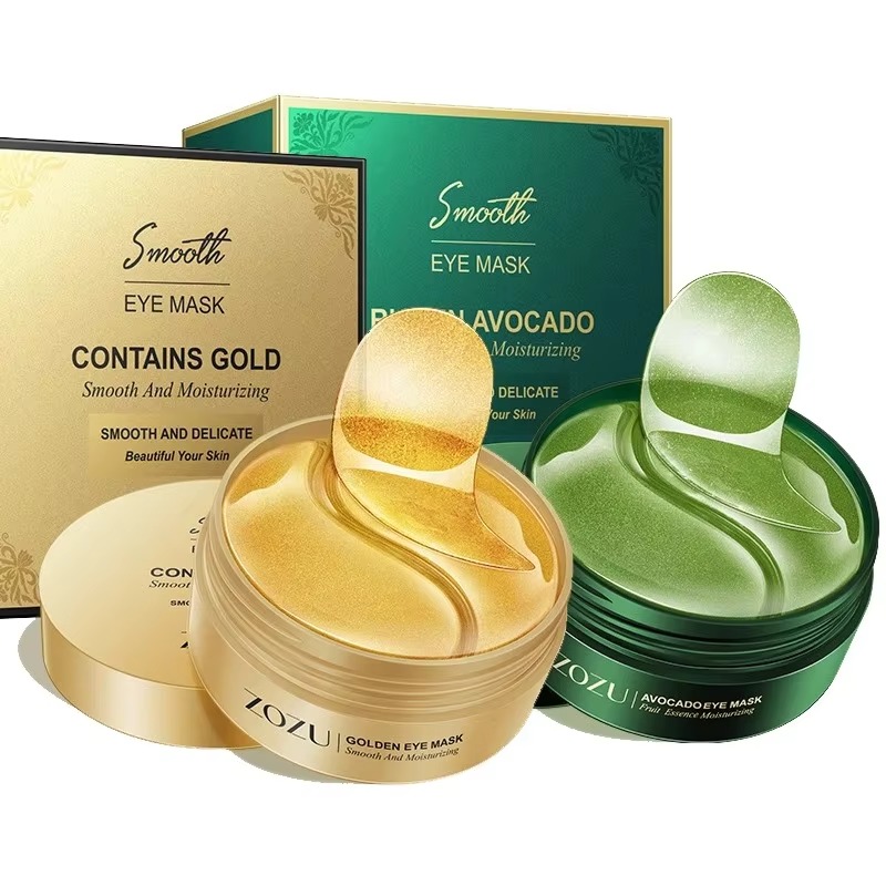 60pcs Golden Collagen Avocado  - đánh giá và giá Collagen Under Eye Patches