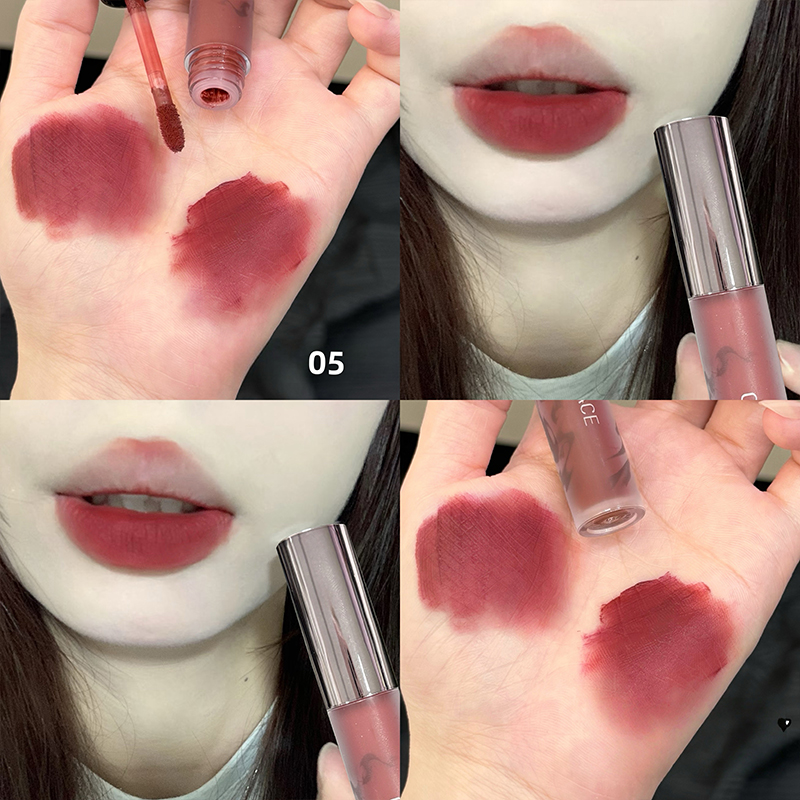 CACE Velvet Matte Red Lip Stai - đánh giá và giá Matte Velvet Lip Tint Long Lasting