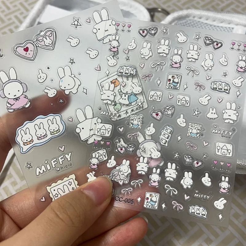 Miffy cartoon nail stickers an - đánh giá và giá Nail Art