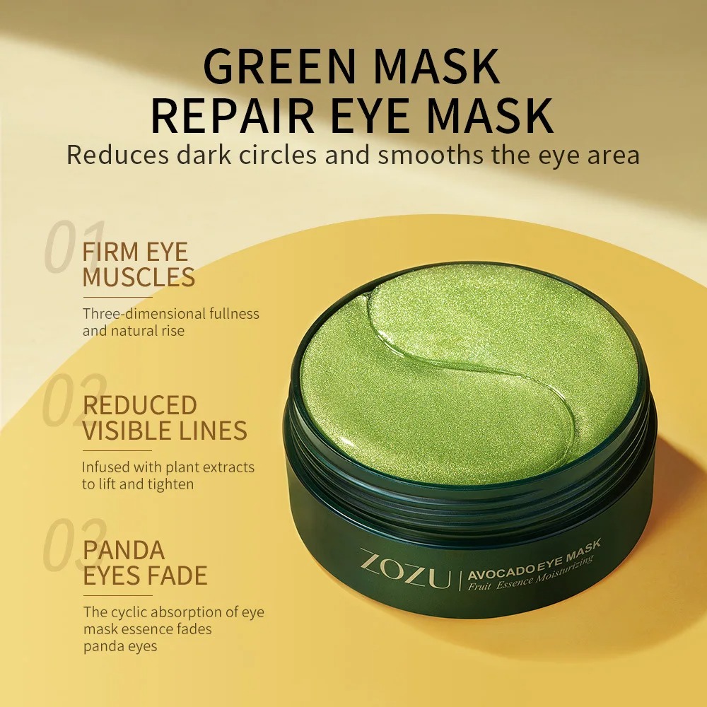 120pcs Avocado Golden Collagen - đánh giá và giá Collagen Under Eye Patches
