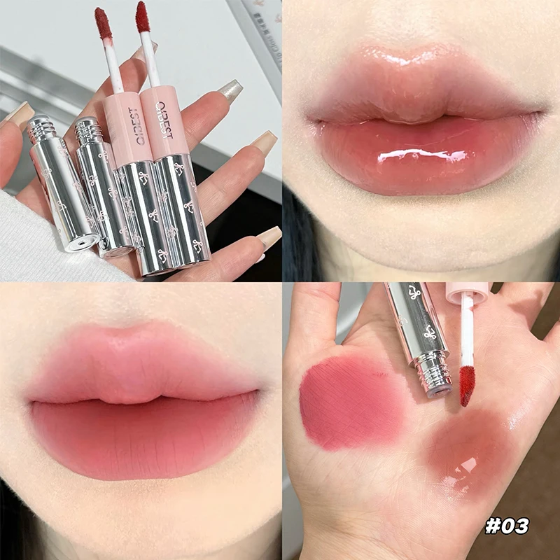 QIBEST Double Head Matte Velve - đánh giá và giá Matte Velvet Lip Tint Long Lasting