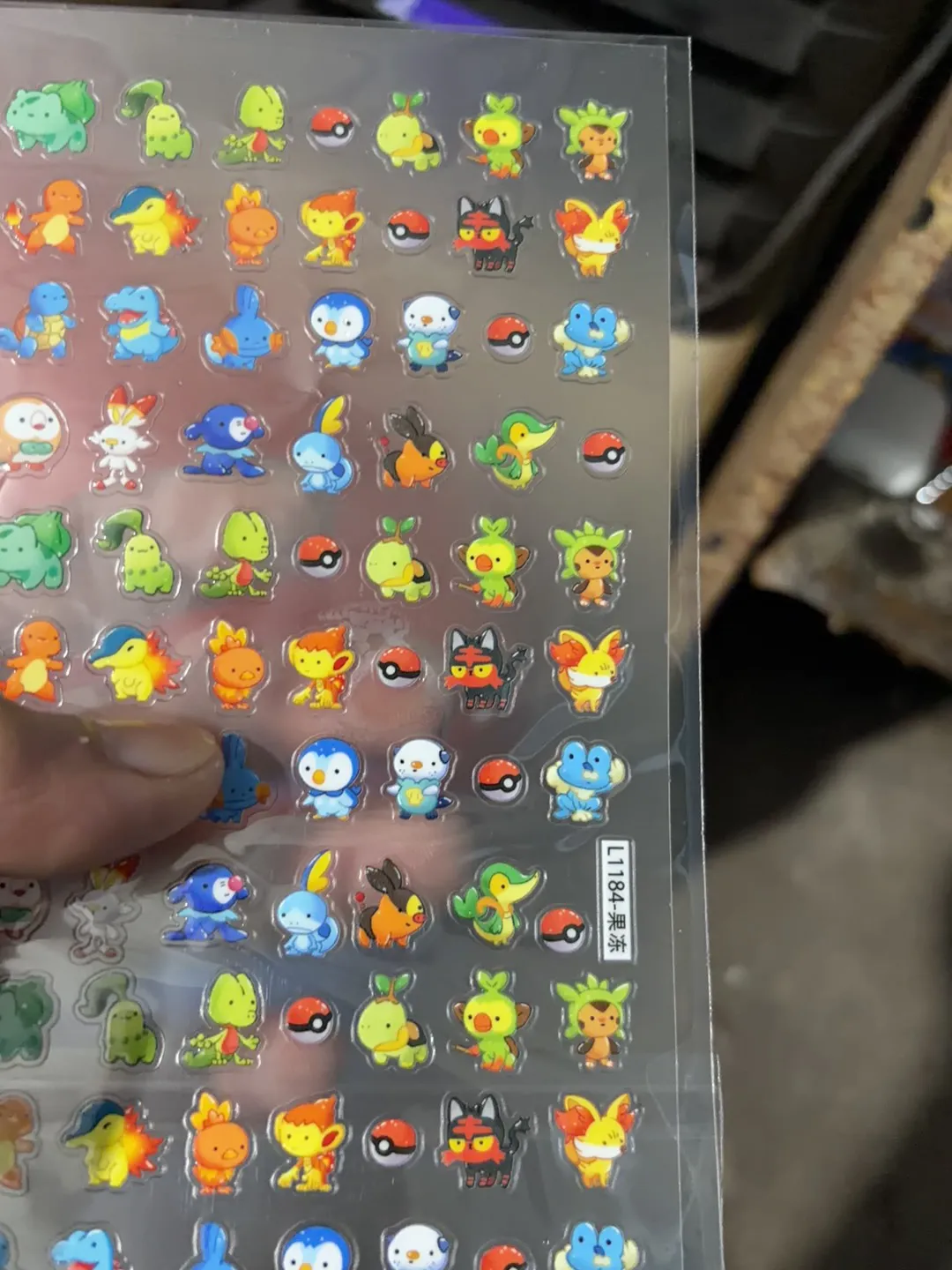  Nail Stickers Charmander Bulb - đánh giá và giá Nail Art