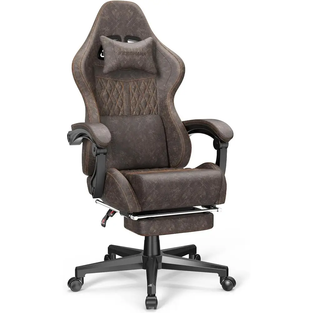 Ergonomic High-Back Gaming Cha - đánh giá và giá Massage