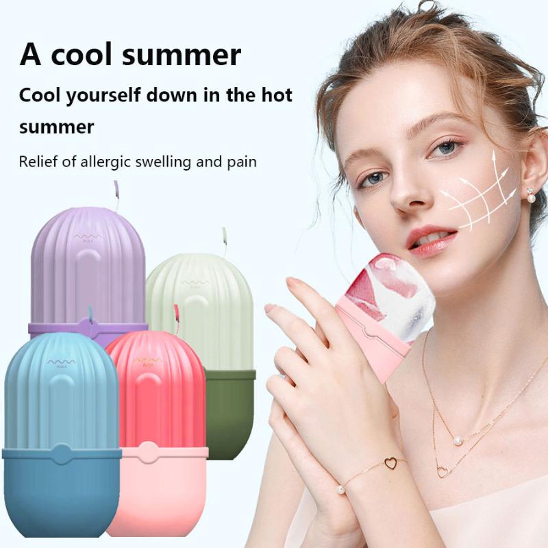 Silicone Ice Cube Face Roller  - đánh giá và giá Face Ice Roller Puffiness