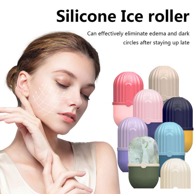 Silicone Ice Cube Face Roller  - đánh giá và giá Face Ice Roller Puffiness